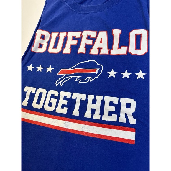 Buffalo Bills Cutoff Muscle Tank (large) - Picture 3 of 7